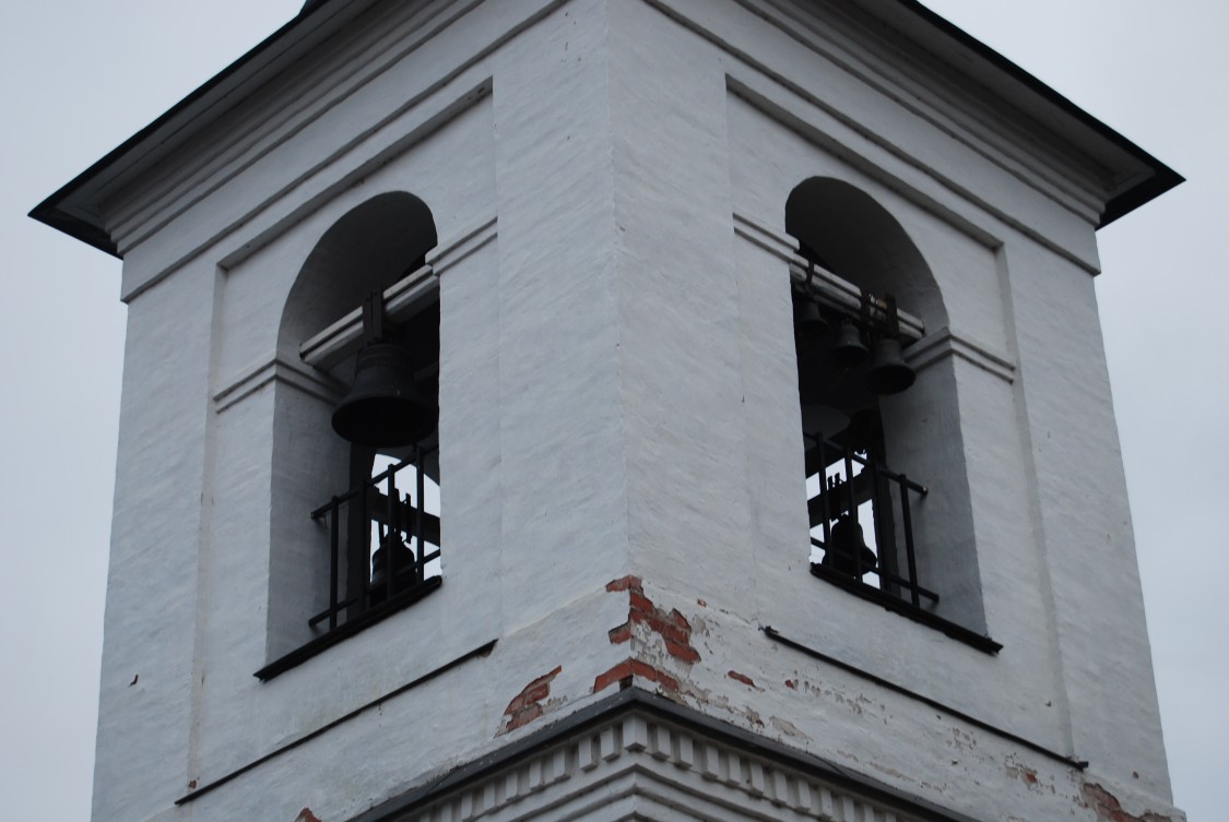 Церковь Воскресения Христова, Таруса (Тарусский район, Калужская область). архитектурные детали,  колокольня