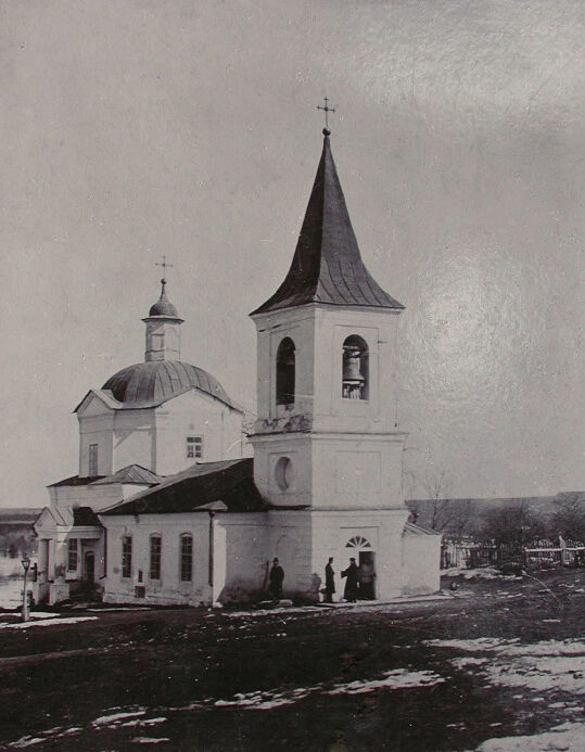 Церковь Воскресения Христова, Таруса (Тарусский район, Калужская область). архивная фотография, Фото 1900 г.