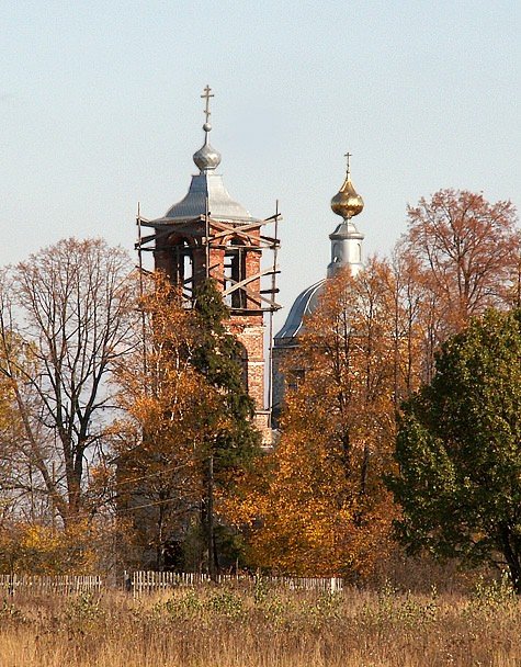 Стрелка. Церковь Петра и Павла. документальные фотографии