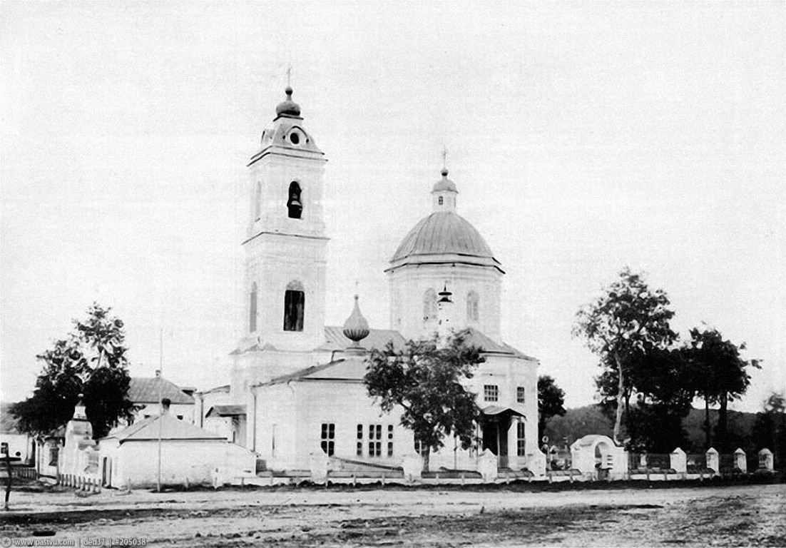 Собор Петра и Павла, Таруса (Тарусский район, Калужская область). архивная фотография, 1900—1912 год Источник:собрание Ю.Соломатина фото с https://pastvu.com/p/205038