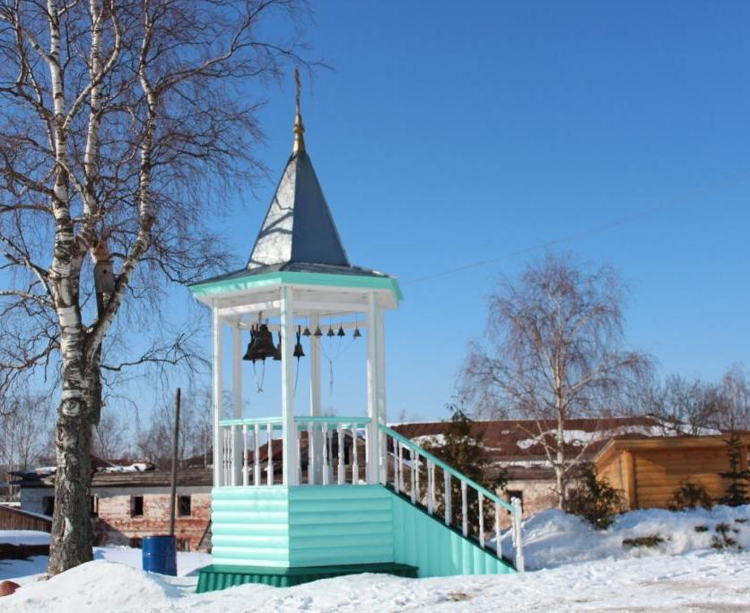 Воскресенский Горицкий монастырь, Горицы (Кирилловский район, Вологодская область). дополнительная информация, Звонница