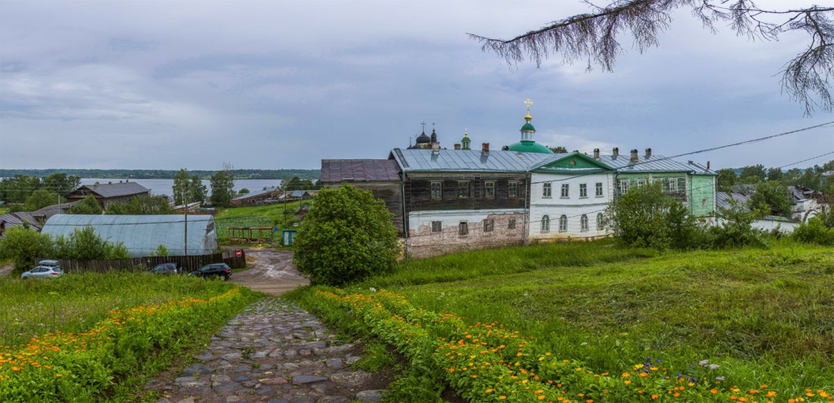 фасады. Воскресенский Горицкий монастырь, Горицы (Кирилловский район, Вологодская область)