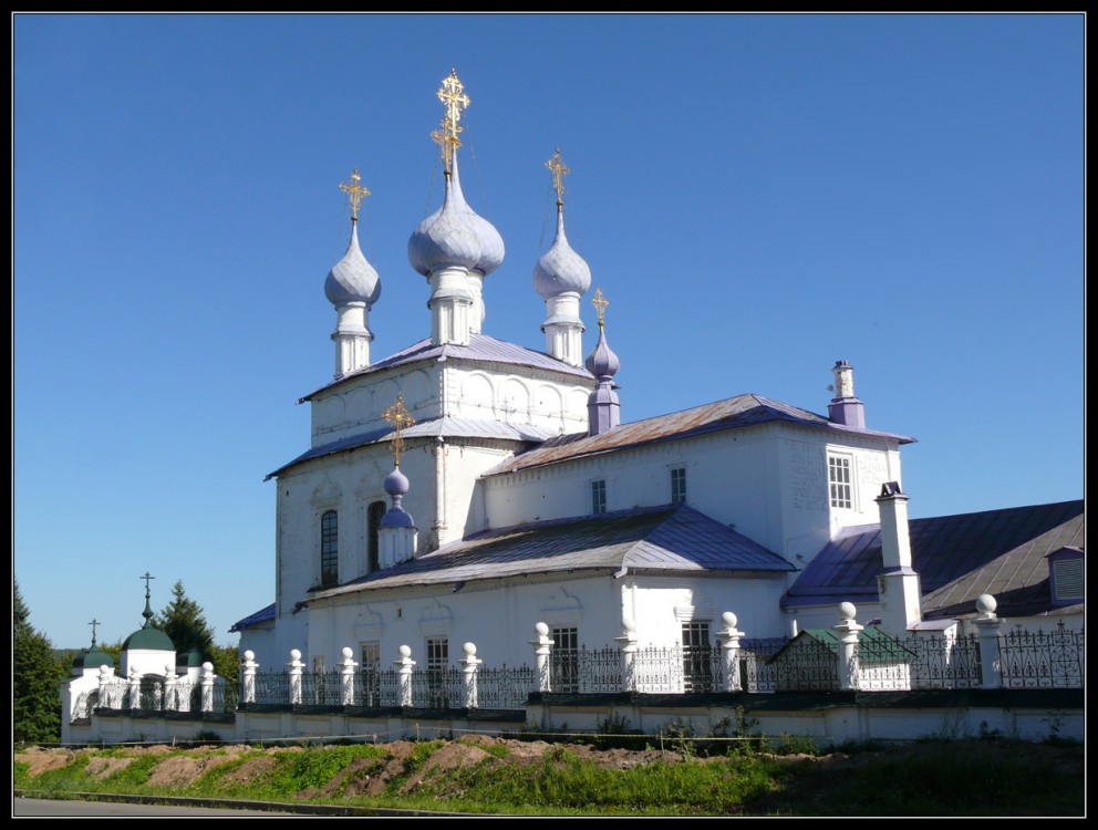 Кафедральный собор Воздвижения Креста Господня, Палех (Палехский район, Ивановская область). фасады