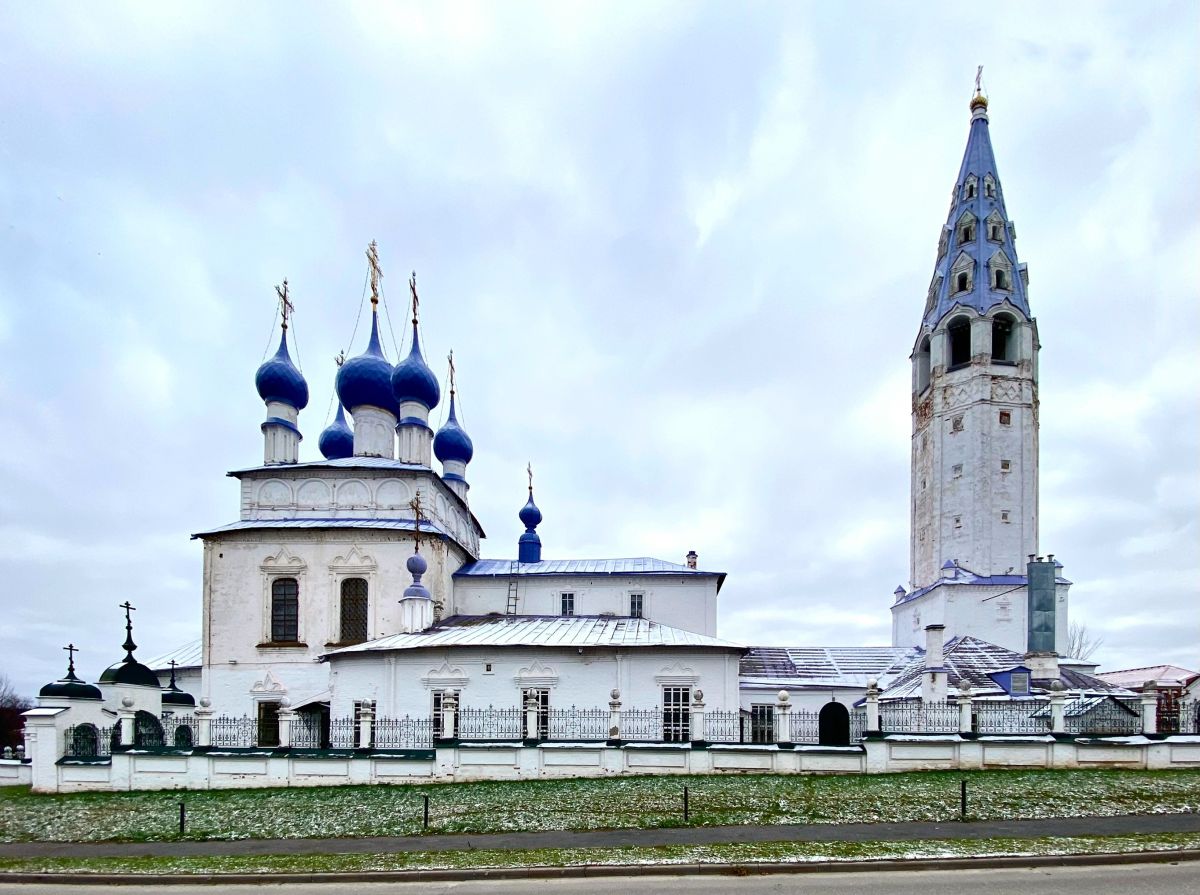 Кафедральный собор Воздвижения Креста Господня, Палех (Палехский район, Ивановская область). фасады, Северный фасад