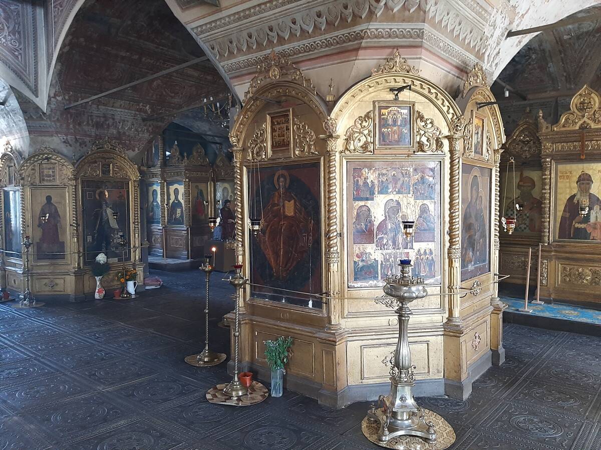 Кафедральный собор Воздвижения Креста Господня, Палех (Палехский район, Ивановская область). интерьер и убранство