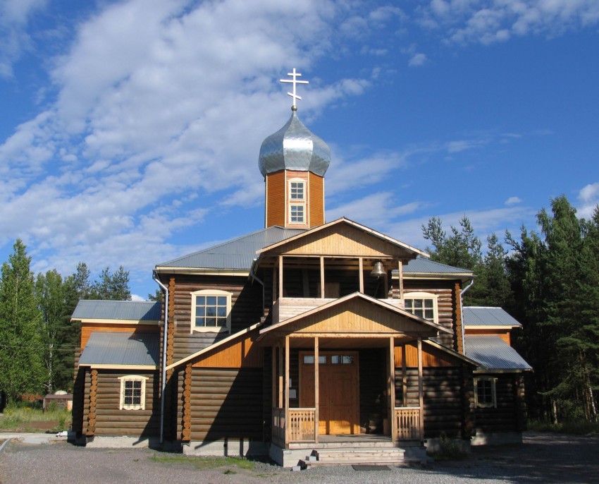 Церковь Серафима Саровского, Каменногорск (Выборгский район, Ленинградская область). фасады, Новая церковь.