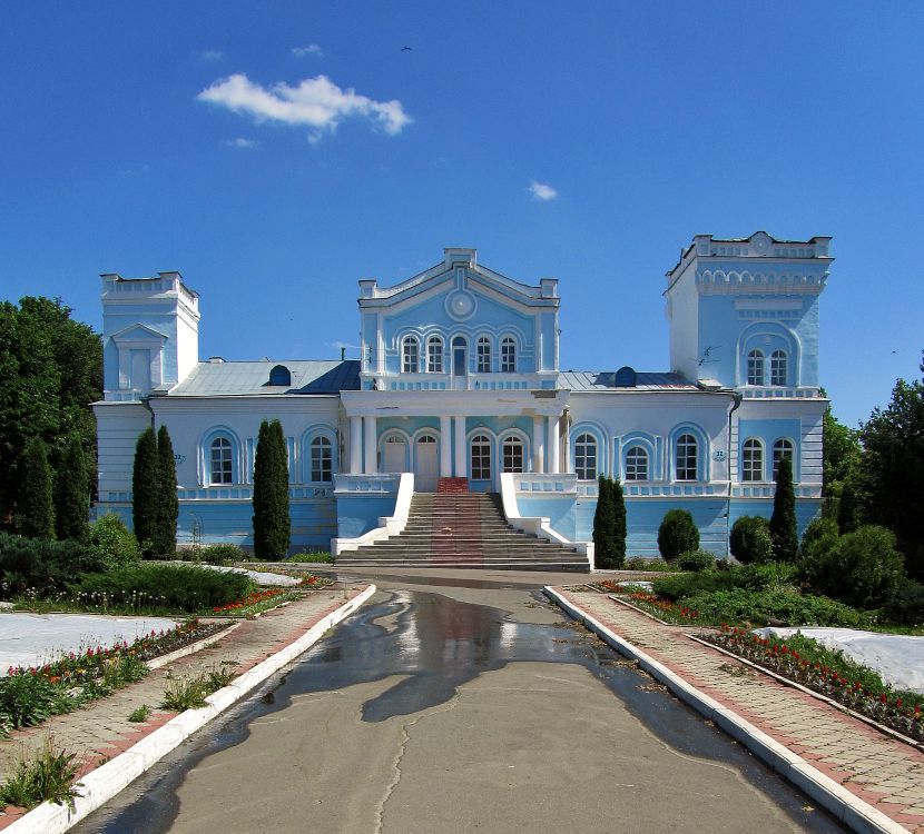 Иоанно-Богословский Макаровский мужской монастырь, Макаровка (Саранск, город, Республика Мордовия). фасады, Резиденция митрополита Саранского и Мордовского, вид с запада