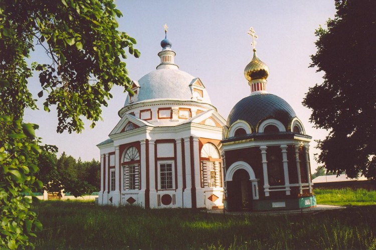 Санаксырь. Рождество-Богородичный Санаксарский мужской монастырь. фасады, кладбищенские храмы	      