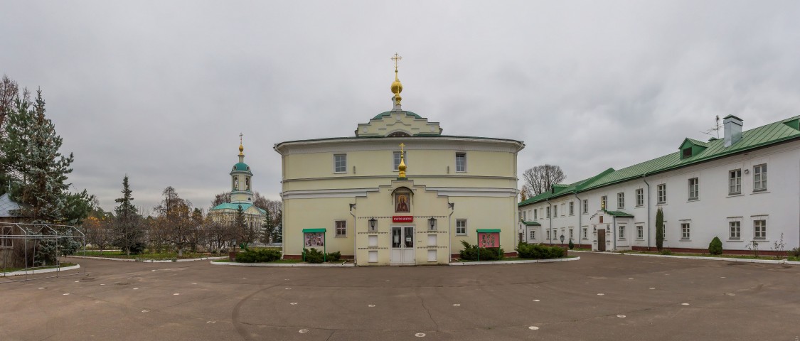 Видное. Екатерининский монастырь. фасады, Панорама с запада