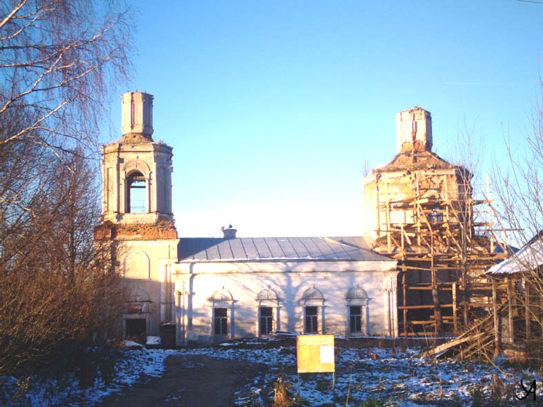 Церковь Казанской иконы Божией Матери, Брыньково (Рузский городской округ, Московская область). документальные фотографии