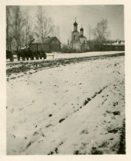 Церковь Казанской иконы Божией Матери, Брыньково (Рузский городской округ, Московская область). архивная фотография, Фото 1941 г. с аукциона e-bay.de