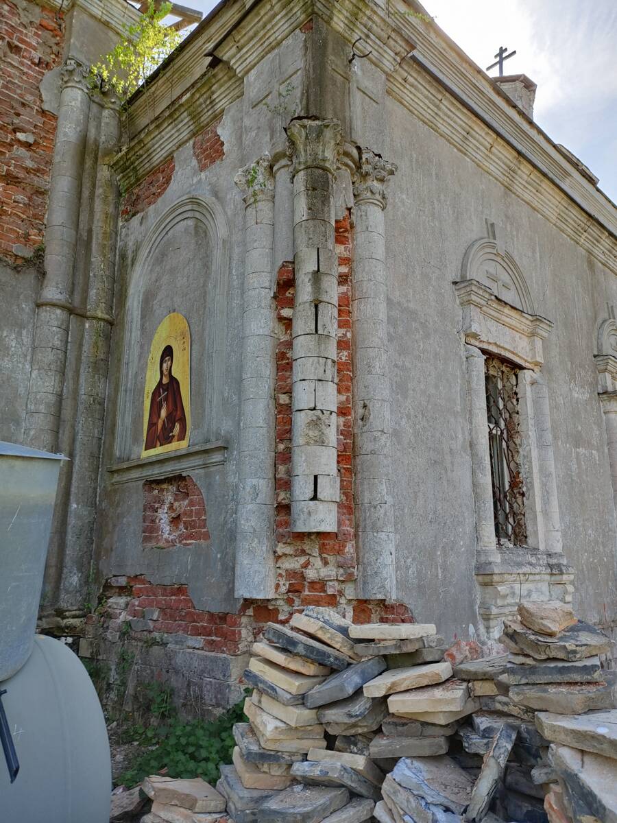 Церковь Казанской иконы Божией Матери, Брыньково (Рузский городской округ, Московская область). архитектурные детали