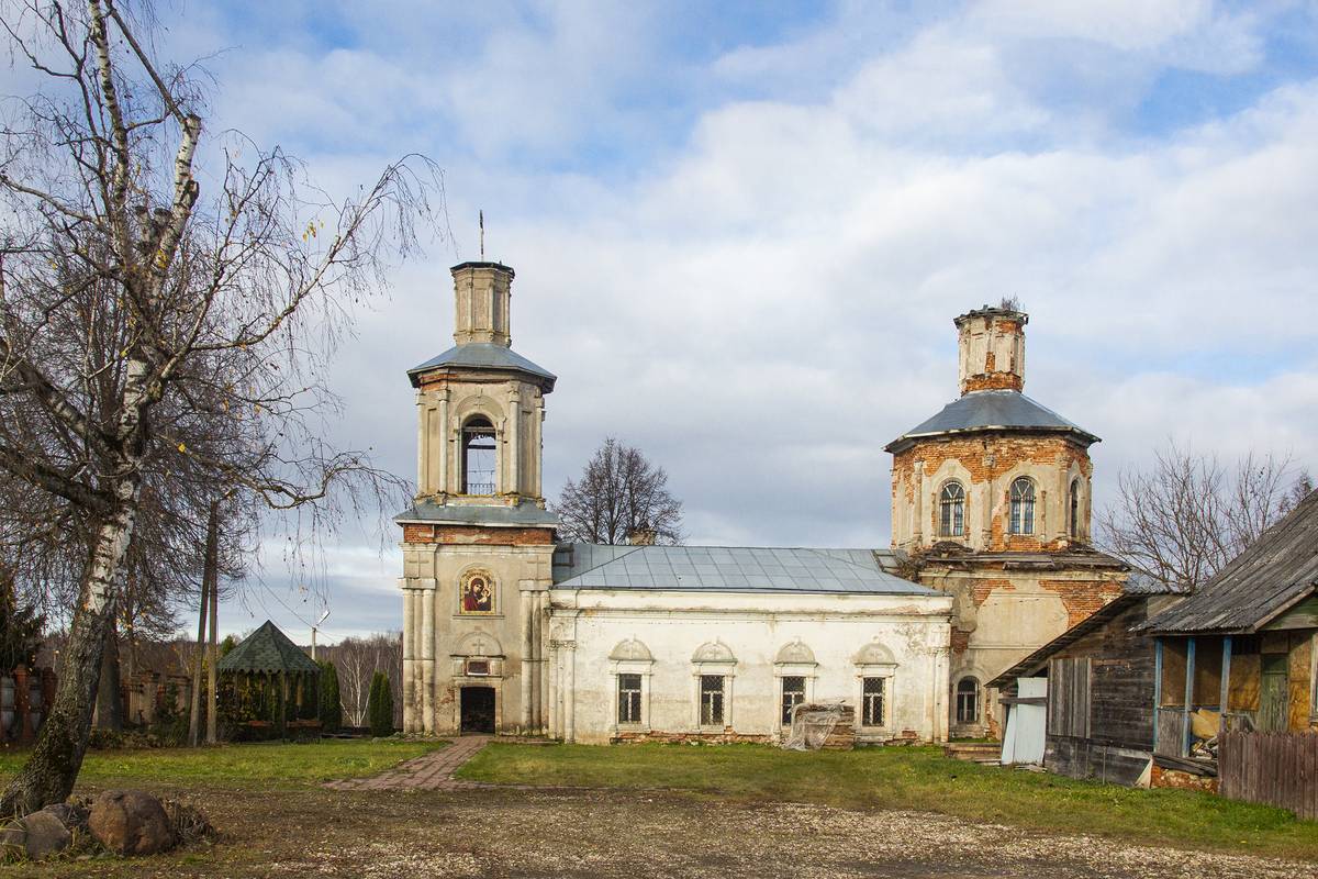 Церковь Казанской иконы Божией Матери, Брыньково (Рузский городской округ, Московская область). фасады