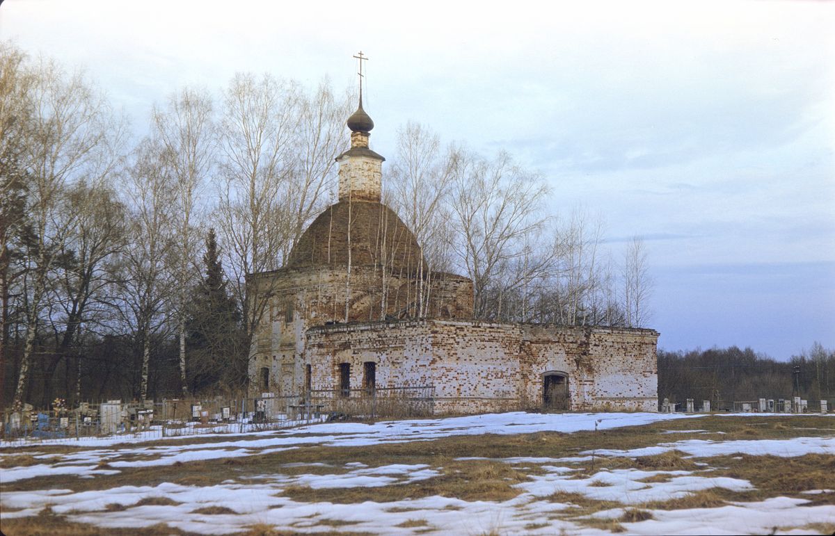 фасады. Церковь Воскресения Христова, Листвинский погост, урочище (Гусь-Хрустальный район и г. Гусь-Хрустальный, Владимирская область)