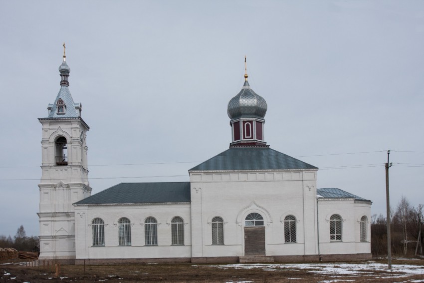 Церковь Параскевы Пятницы, Губцево (Гусь-Хрустальный район и г. Гусь-Хрустальный, Владимирская область). фасады