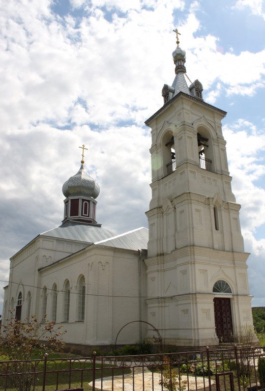 Церковь Параскевы Пятницы, Губцево (Гусь-Хрустальный район и г. Гусь-Хрустальный, Владимирская область). фасады, Вид с северо-запада