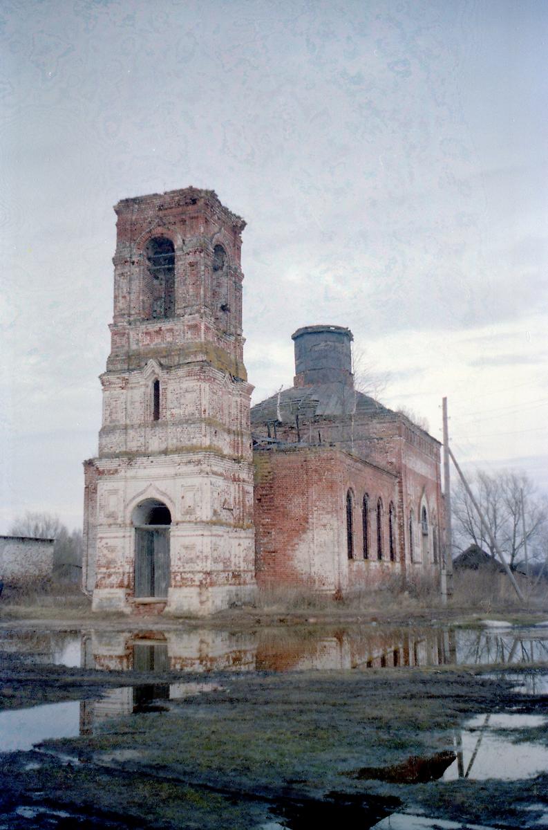 документальные фотографии. Церковь Параскевы Пятницы, Губцево (Гусь-Хрустальный район и г. Гусь-Хрустальный, Владимирская область)