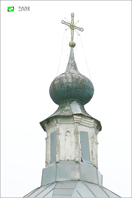 Церковь Успения Пресвятой Богородицы, Крюково (Гусь-Хрустальный район и г. Гусь-Хрустальный, Владимирская область). архитектурные детали, Глава основного объема