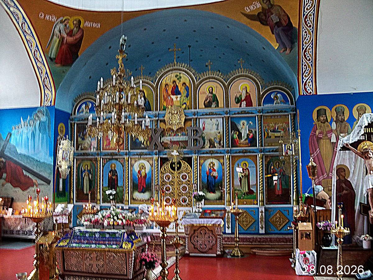 интерьер и убранство. Церковь Трифона, Слобожанское (Чугуевский район, Украина, Харьковская область)