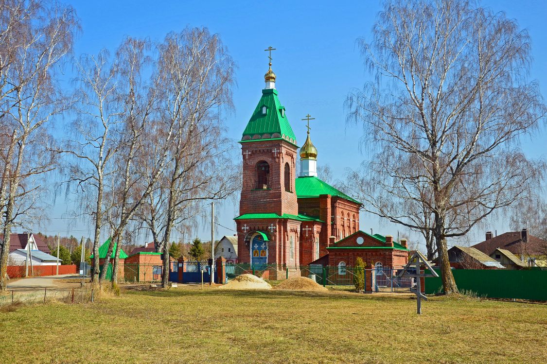 Передоль. Церковь Николая Чудотворца. общий вид в ландшафте