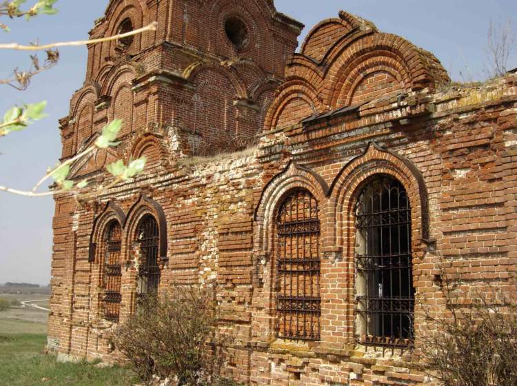 Церковь Николая Чудотворца, Николо-Азясь (Мокшанский район, Пензенская область). архитектурные детали, Фото Татьяны Ульяновой