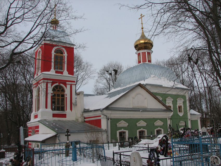 Церковь Спаса Нерукотворного Образа на Окопном кладбище, Смоленск (Смоленск, город, Смоленская область). фасады, Южный фасад