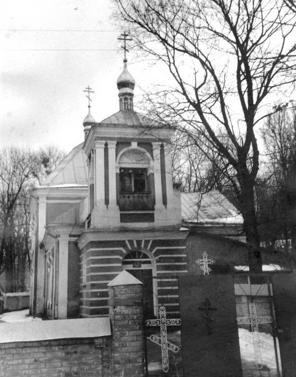 Смоленск. Церковь Спаса Нерукотворного Образа на Окопном кладбище. фасады