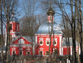 Смоленск. Церковь Спаса Нерукотворного Образа на Окопном кладбище
