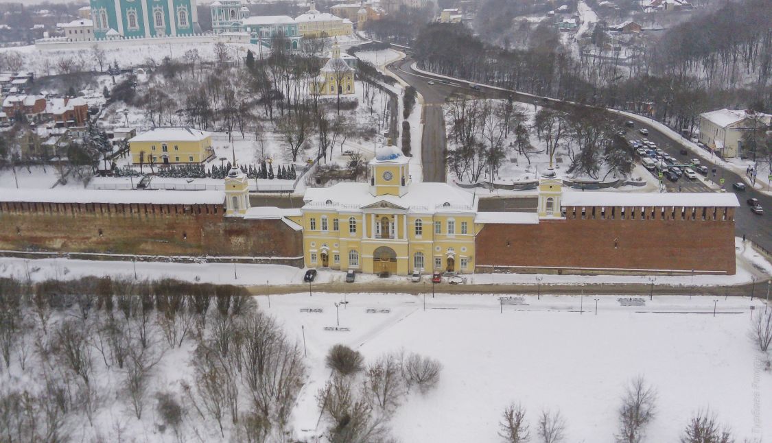 Смоленск. Церковь Смоленской иконы Божией Матери. общий вид в ландшафте, Вид с севера