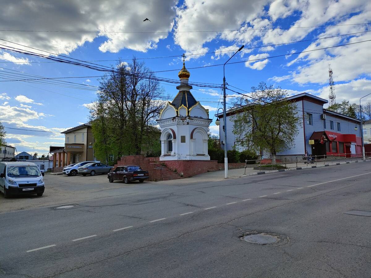 Часовня Пантелеимона Целителя, Руза (Рузский городской округ, Московская область). фасады
