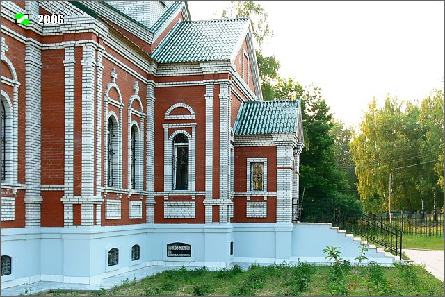 Церковь Покрова Пресвятой Богородицы, Анопино (Гусь-Хрустальный район и г. Гусь-Хрустальный, Владимирская область). архитектурные детали, Южное крыльцо