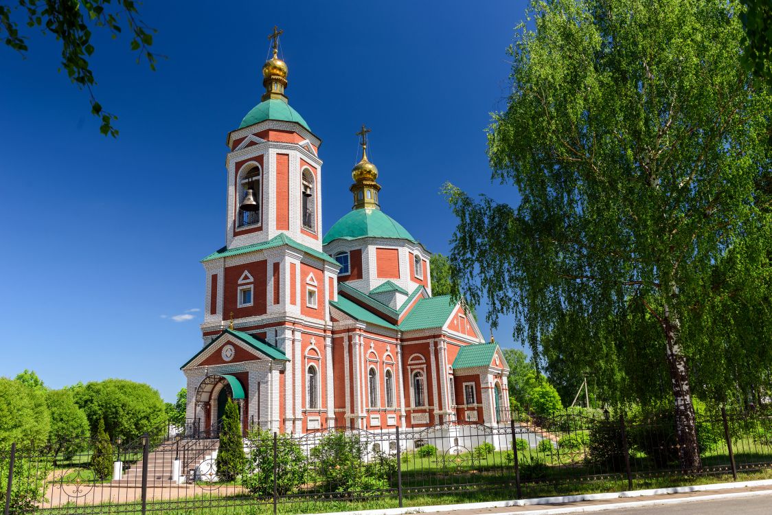 Церковь Покрова Пресвятой Богородицы, Анопино (Гусь-Хрустальный район и г. Гусь-Хрустальный, Владимирская область). фасады, Анопино. Церковь Покрова Пресвятой Богородицы.