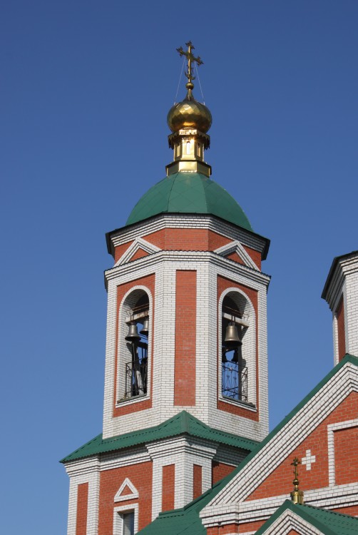 Церковь Покрова Пресвятой Богородицы, Анопино (Гусь-Хрустальный район и г. Гусь-Хрустальный, Владимирская область). архитектурные детали, Завершение колокольни, вид с юго-востока