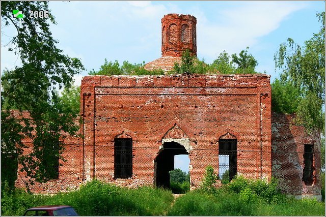 Церковь Казанской иконы Божией Матери, Драчёво (Селивановский район, Владимирская область). фасады, Южный фасад основного объема
