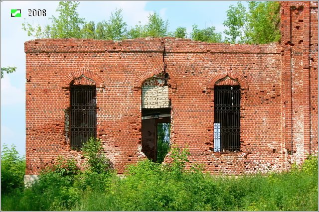 Драчёво. Церковь Казанской иконы Божией Матери. фасады, Южный фасад трапезной