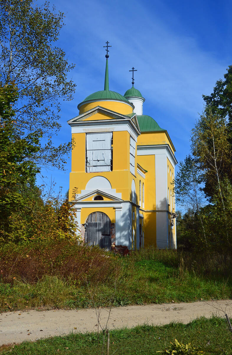 Церковь Успения Пресвятой Богородицы, Набережная Слобода (Наро-Фоминский городской округ, Московская область). фасады