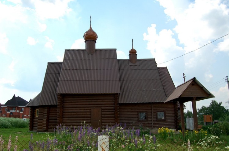 Церковь Покрова Пресвятой Богородицы (временная), Рузино (Солнечногорский городской округ, Московская область). фасады