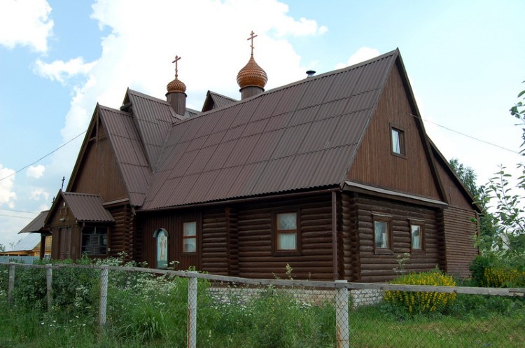 Рузино. Церковь Покрова Пресвятой Богородицы (временная). фасады