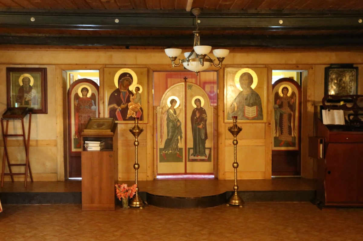 Рузино. Церковь Покрова Пресвятой Богородицы (временная). интерьер и убранство