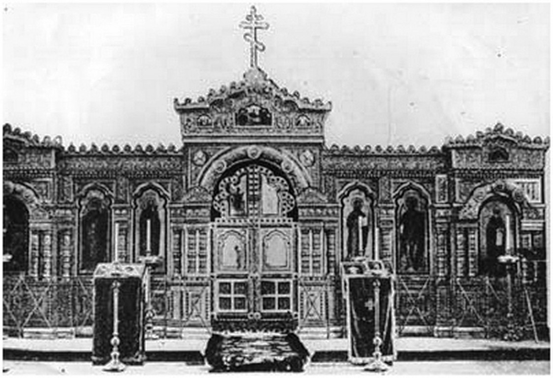 Церковь Иоанна Лествичника в Семинарском корпусе, Сергиев Посад (Сергиево-Посадский городской округ, Московская область). архивная фотография, фото с сайта http://www.stsl.ru/news/all/godovshchina-osvyashcheniya-khrama-v-chest-ioanna-lestvichnika