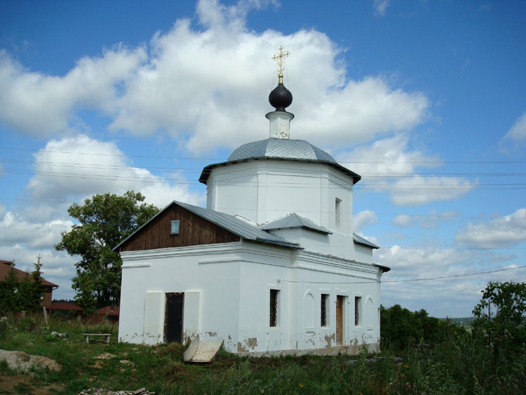 Церковь Космы и Дамиана, Беницы (Боровский район, Калужская область). фасады