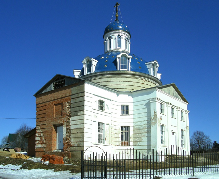 Церковь Варвары великомученицы, Совьяки (Боровский район, Калужская область). фасады