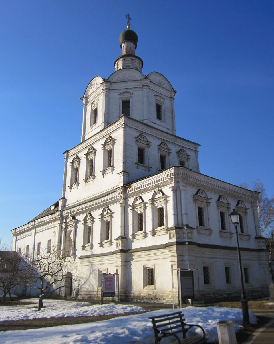 Таганский. Спасо-Андроников монастырь. Церковь Михаила Архангела. фасады, Вид с юго-востока.