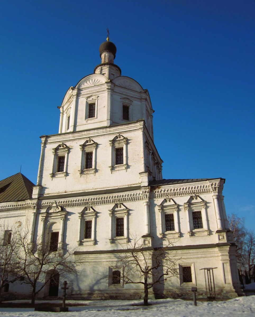 Таганский. Спасо-Андроников монастырь. Церковь Михаила Архангела. фасады, Южный фасад.