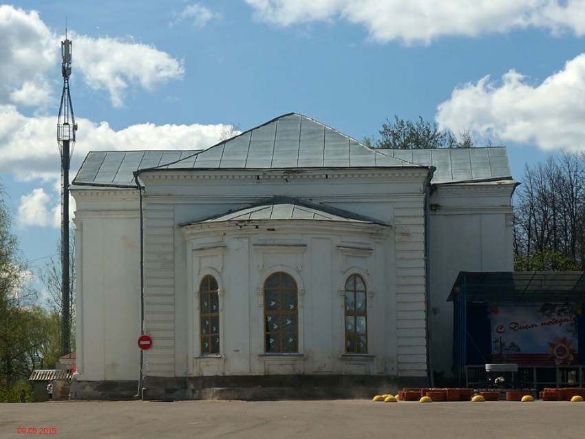 Церковь Екатерины, Крестцы (Крестецкий район, Новгородская область). фасады