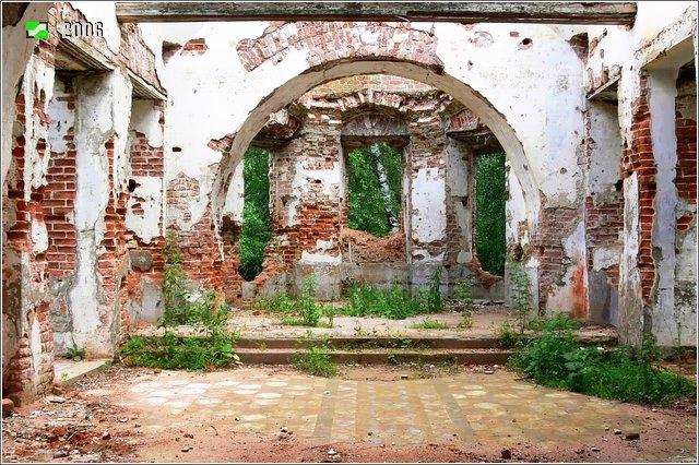 Церковь Николая Чудотворца, Копнино (Селивановский район, Владимирская область). интерьер и убранство, Интерьер церкви, общий вид на восток