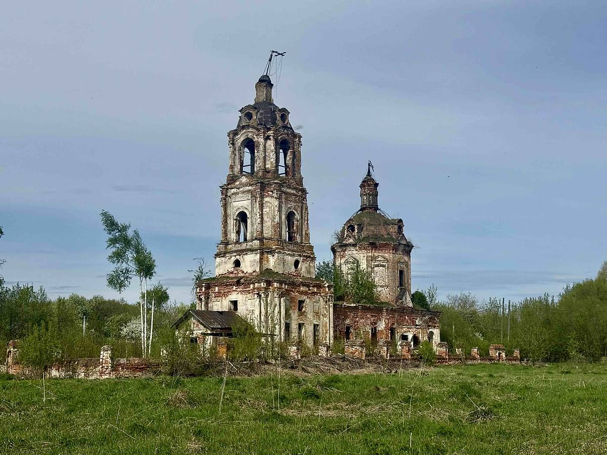 фасады. Церковь Спаса Нерукотворного Образа, Никулино (Селивановский район, Владимирская область)