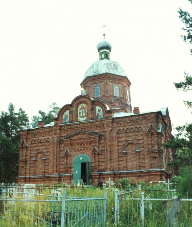 Спас-Железино, урочище. Церковь Спаса Преображения. фасады, западный фасад