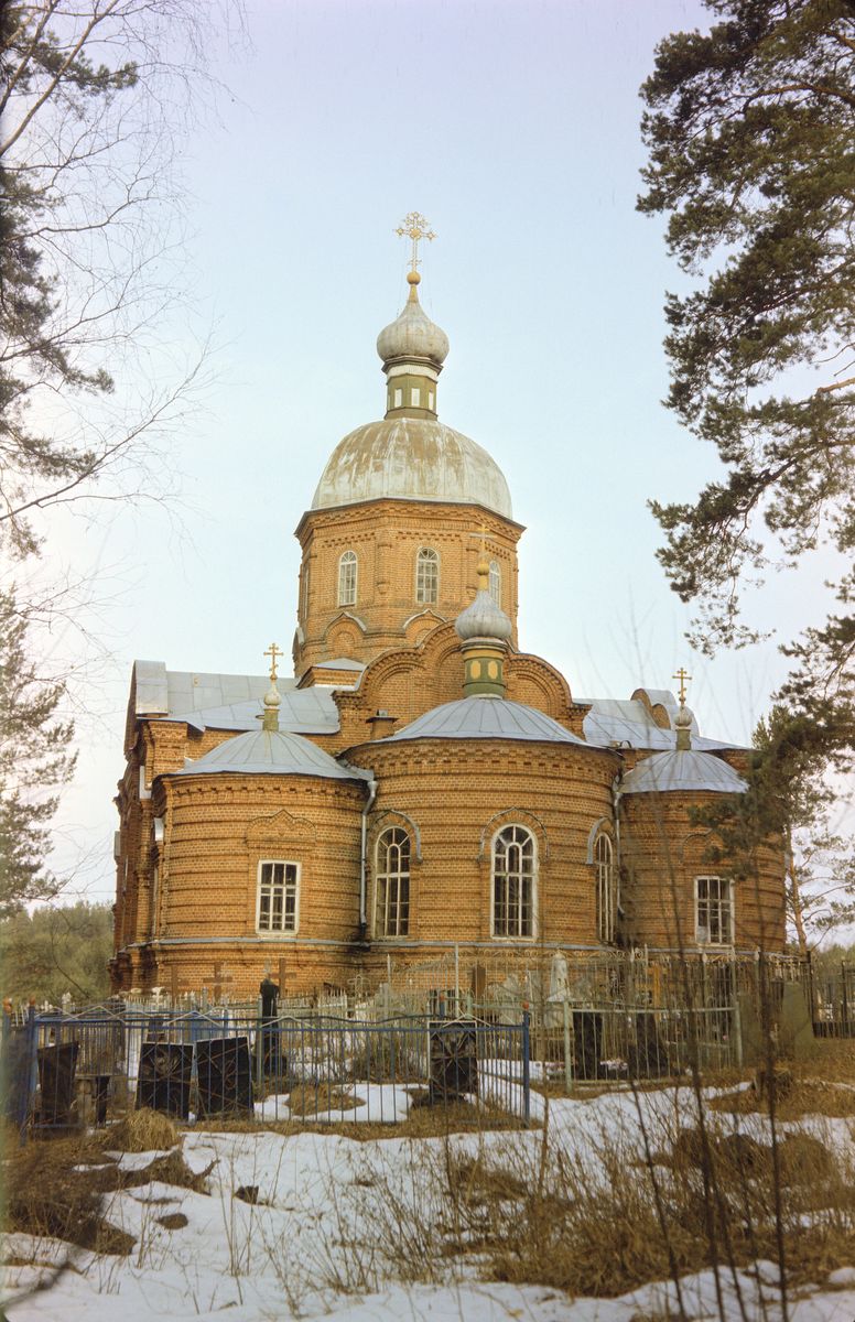 фасады. Церковь Преображения Господня, Спас-Железино, урочище (Селивановский район, Владимирская область)