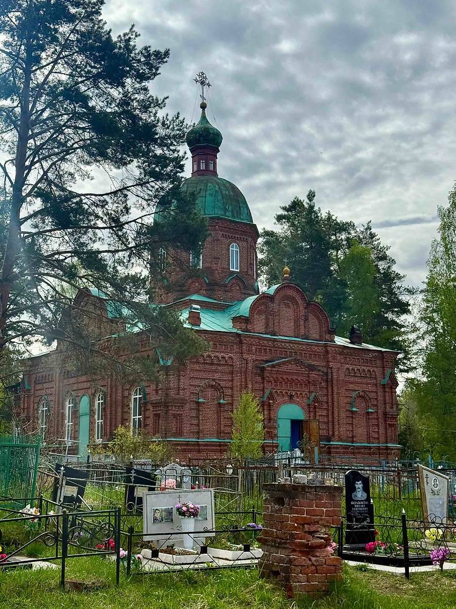 фасады. Церковь Преображения Господня, Спас-Железино, урочище (Селивановский район, Владимирская область)